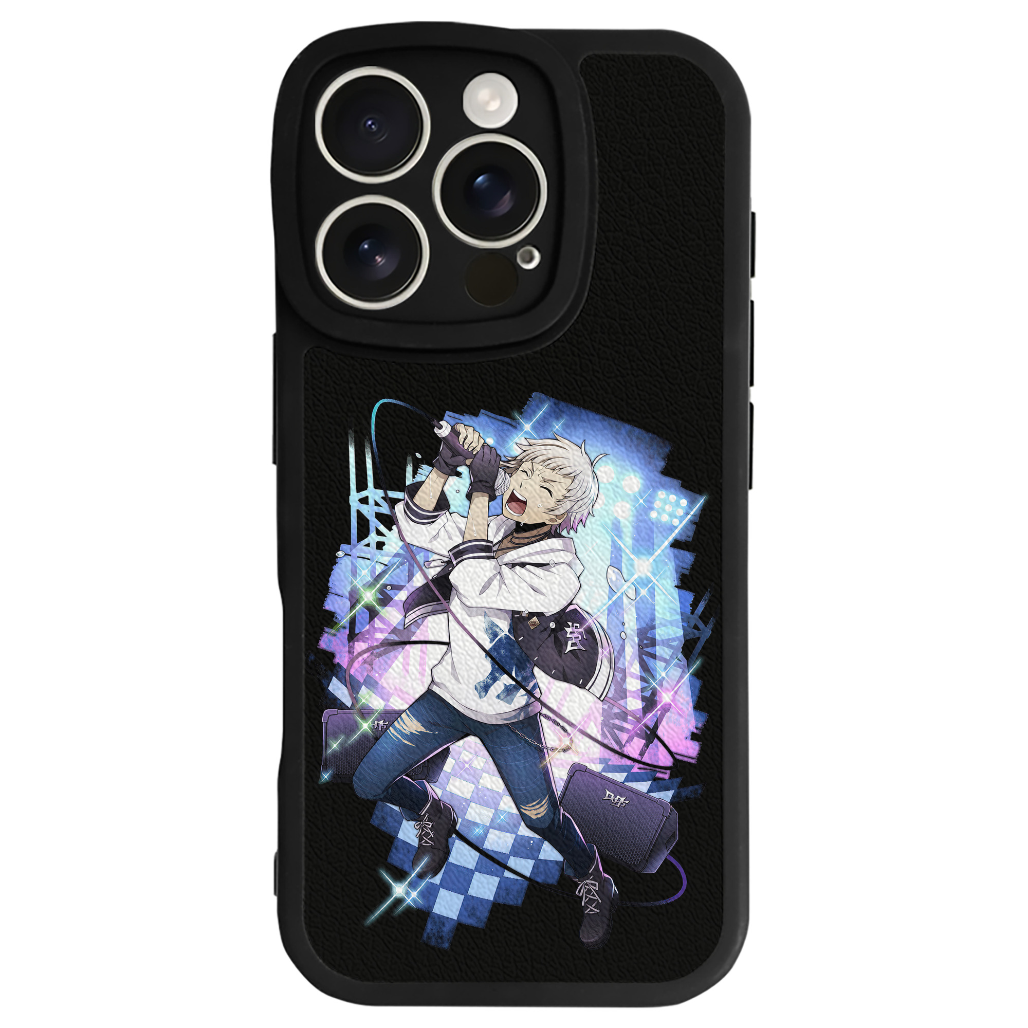 （画像用） 文豪ストレイドッグス Bungo Stray Dogs 【iPhone 16シリーズ対応】シリコンスマホケース（レザー調） 材質：シリコン